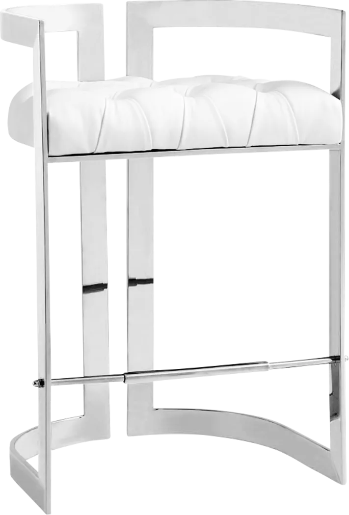 Fessenden White-Gray  Counter Stool - Thumbnail - Image 1