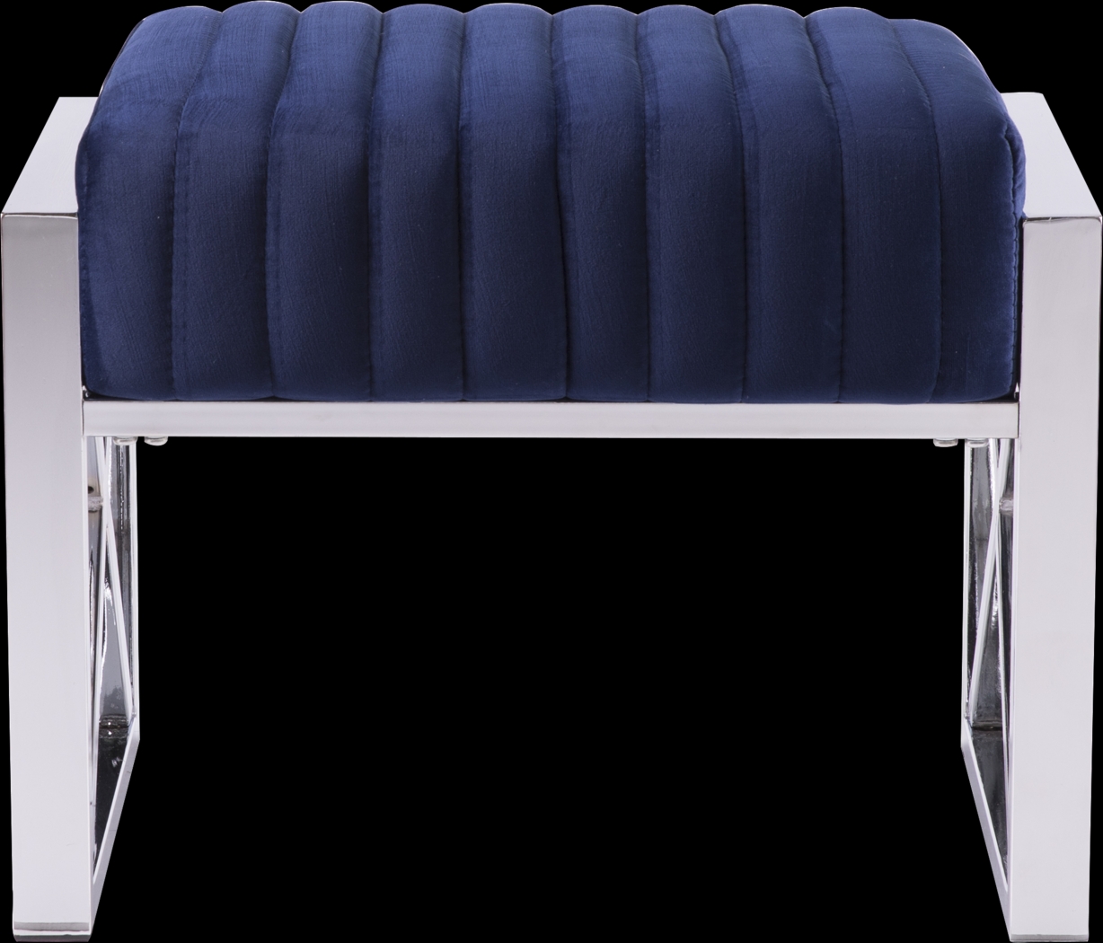Fetteressa Blue Ottoman - Thumbnail - Image 3