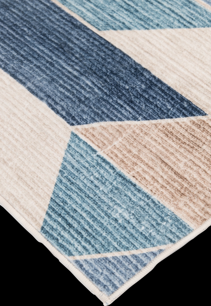 Fetterolf Blue 2'3 x 7'6 Rug - Thumbnail - Image 3