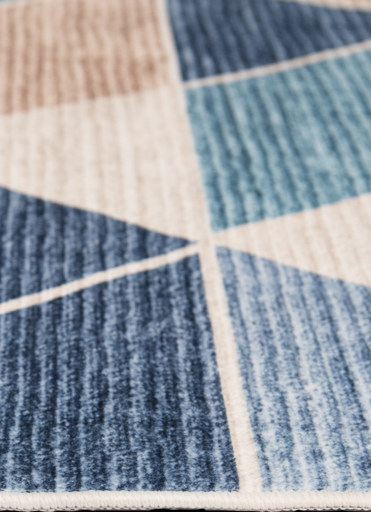 Fetterolf Blue 2'3 x 7'6 Rug - Thumbnail - Image 5