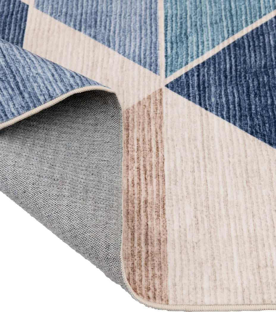 Fetterolf Blue 5' x 7' Rug - Thumbnail - Image 4