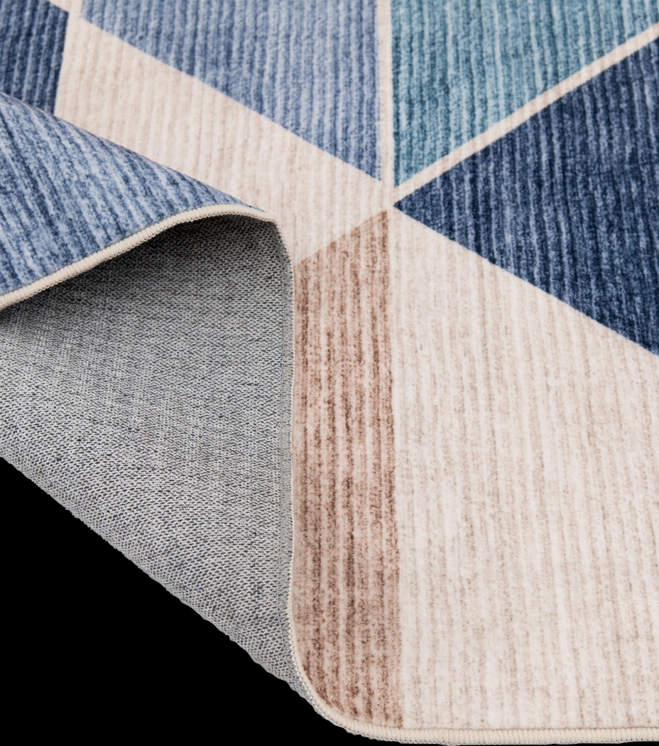 Fetterolf Blue 7'5 x 9'5 Rug - Thumbnail - Image 5