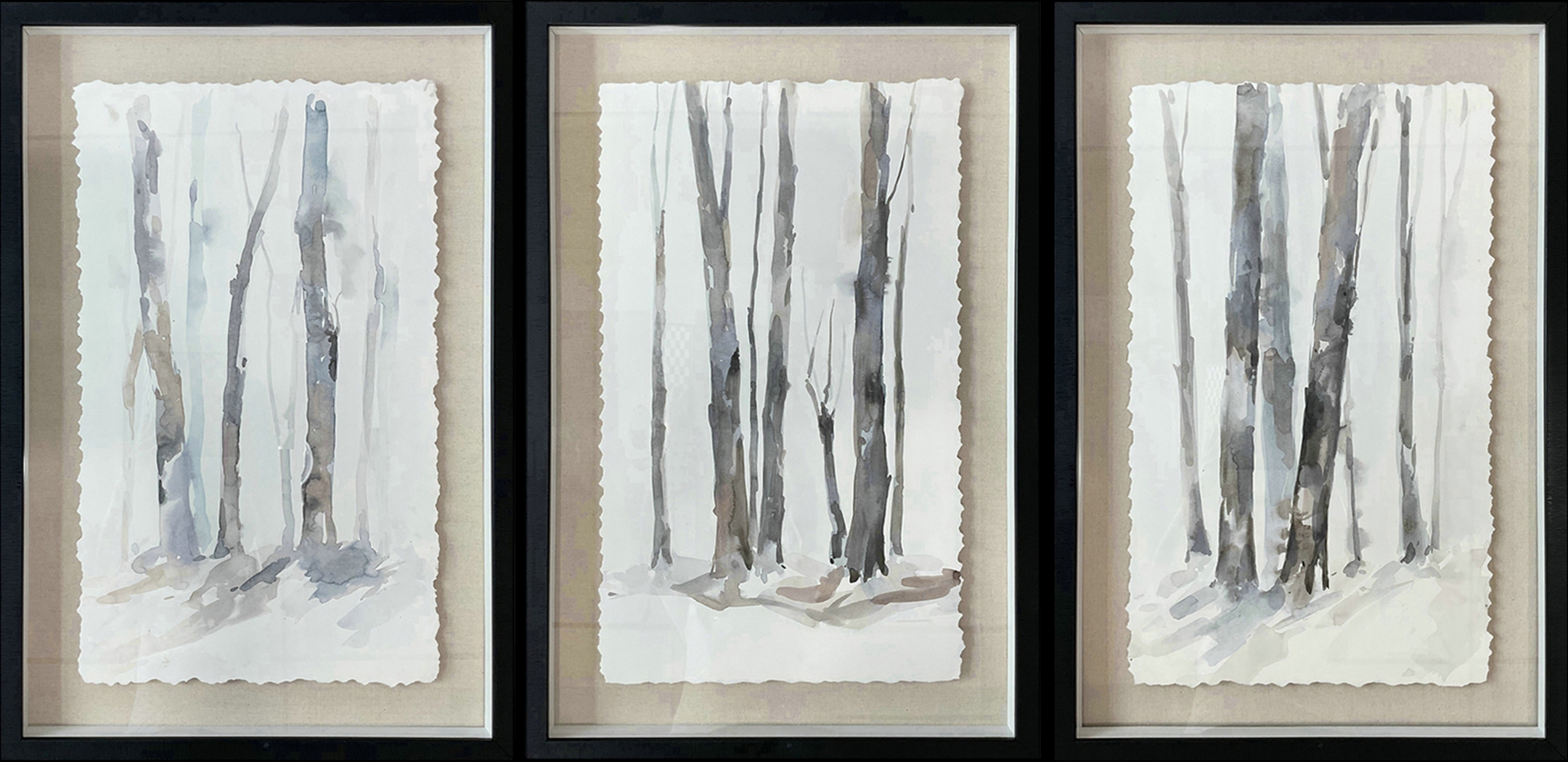 Fewkes Brown Artwork, Set of 3 - Thumbnail - Image 1