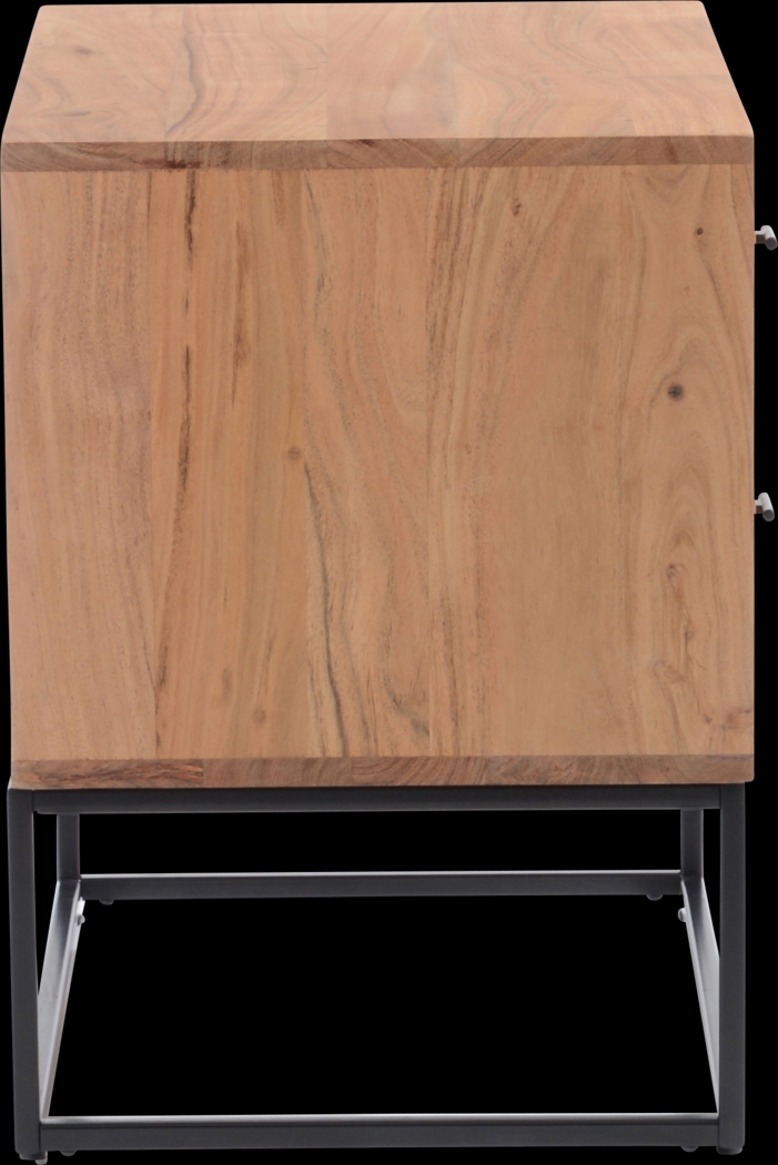 Fichett Beige Nightstand - Thumbnail - Image 3