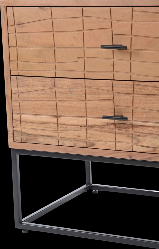 Fichett Beige Nightstand - Thumbnail - Image 4