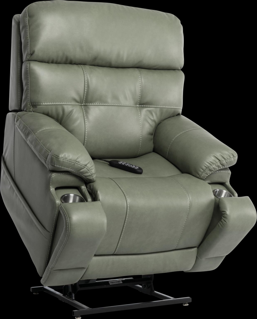 Fidlep Green Power Lift Chair - Thumbnail - Image 3