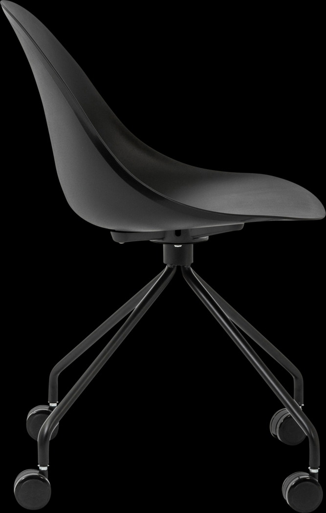 Fiechtner Black Office Chair - Thumbnail - Image 4