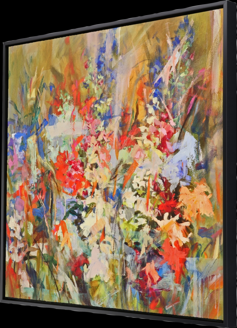 Field Of Flowers Framed Artwork - Thumbnail - Image 3