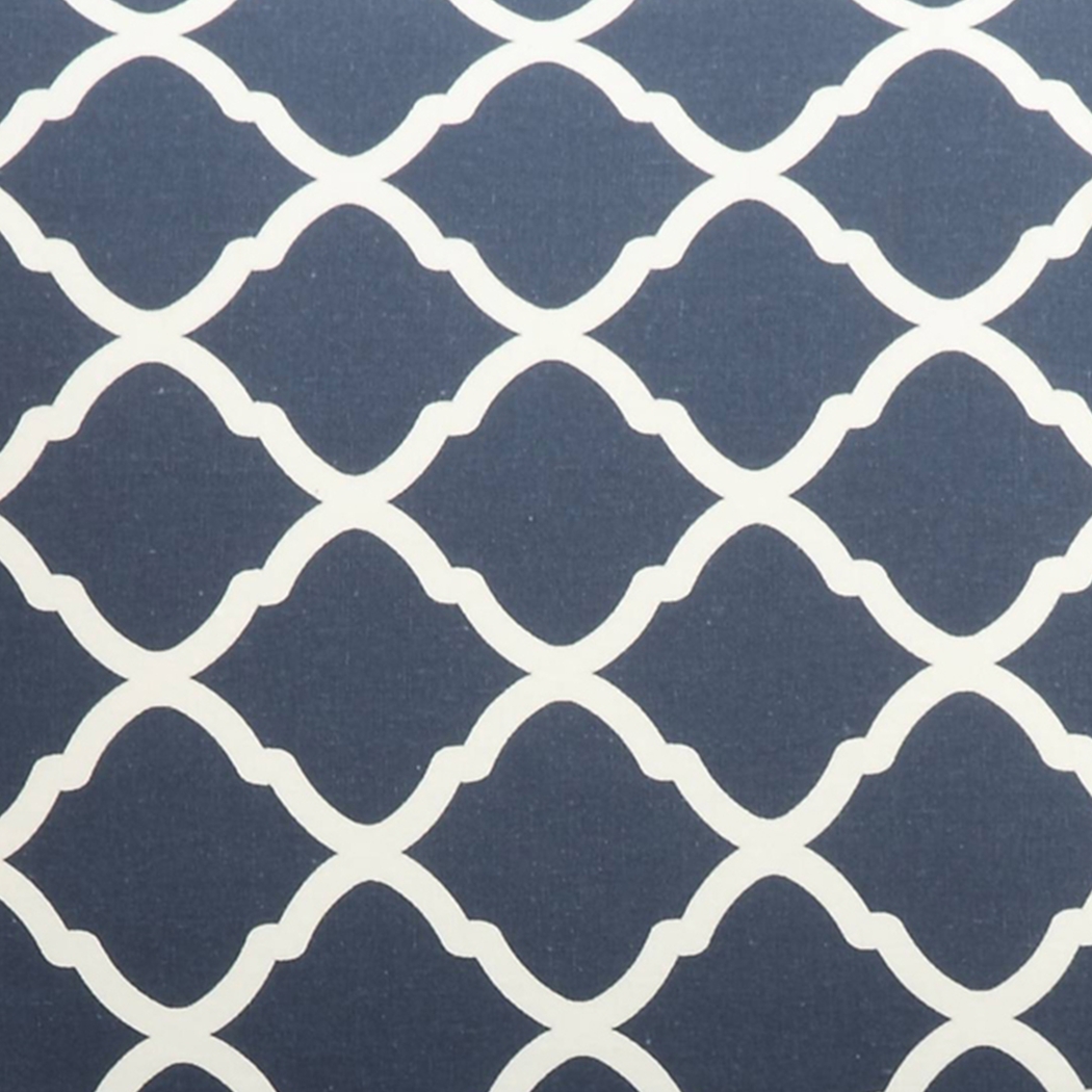 Fielden I Blue Pattern Accent Chair - Thumbnail - Image 7