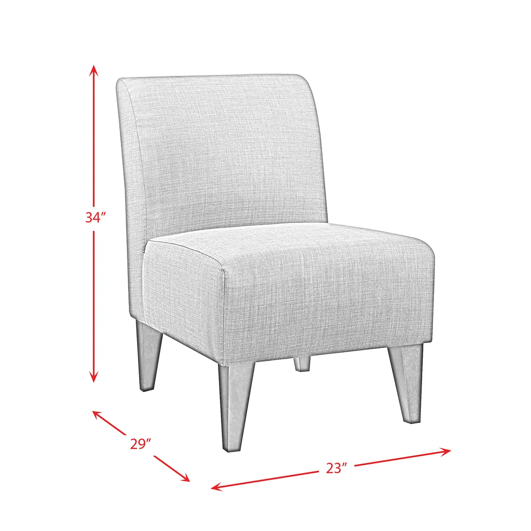 Fielden I Charcoal Accent Chair - Thumbnail - Image 7