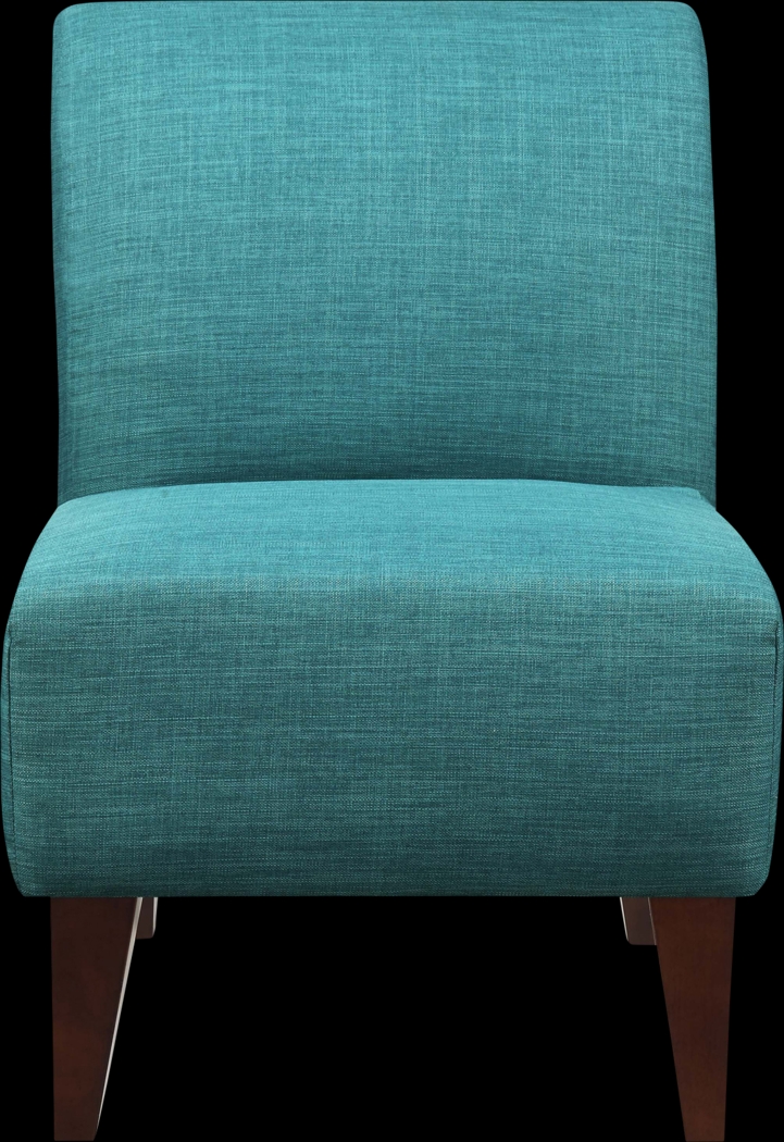 Fielden I Teal Accent Chair - Thumbnail - Image 3
