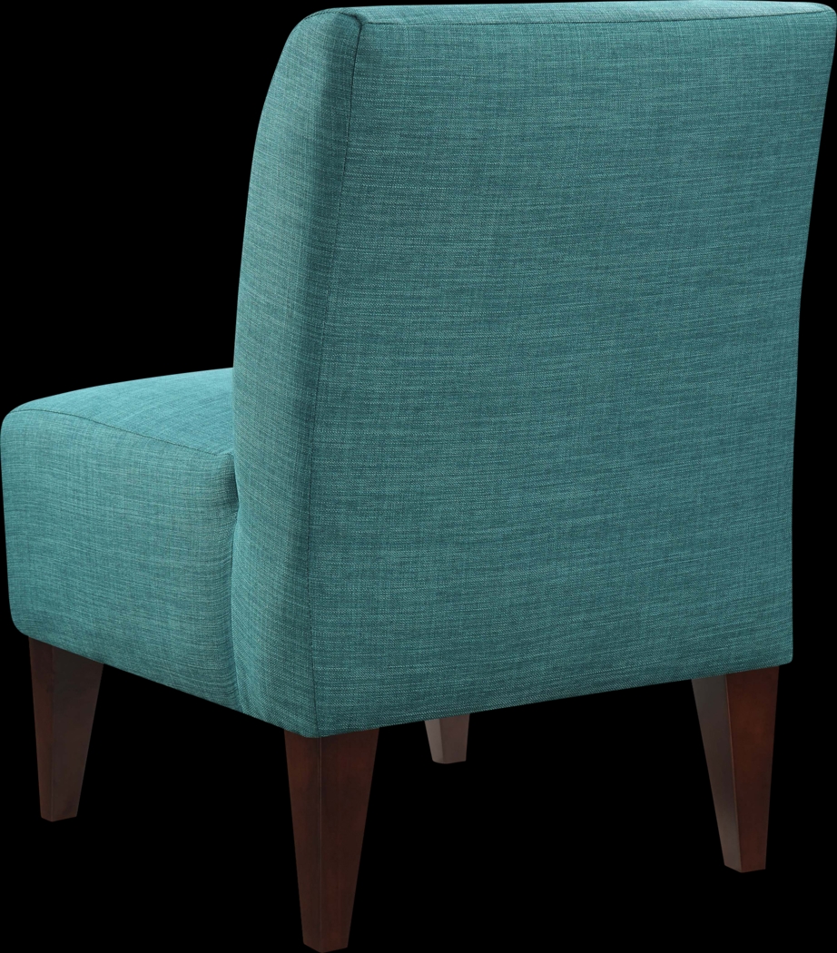 Fielden I Teal Accent Chair - Thumbnail - Image 4