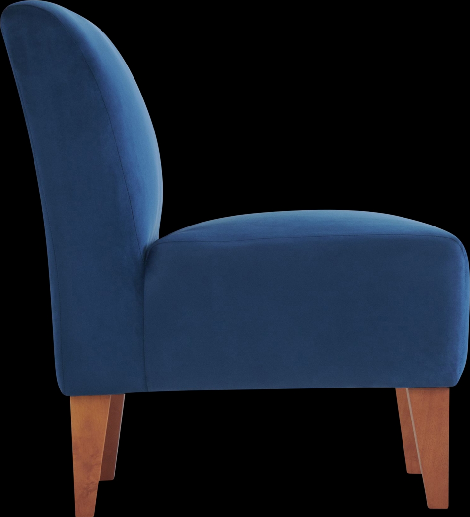 Fielden II Blue Accent Chair - Thumbnail - Image 3