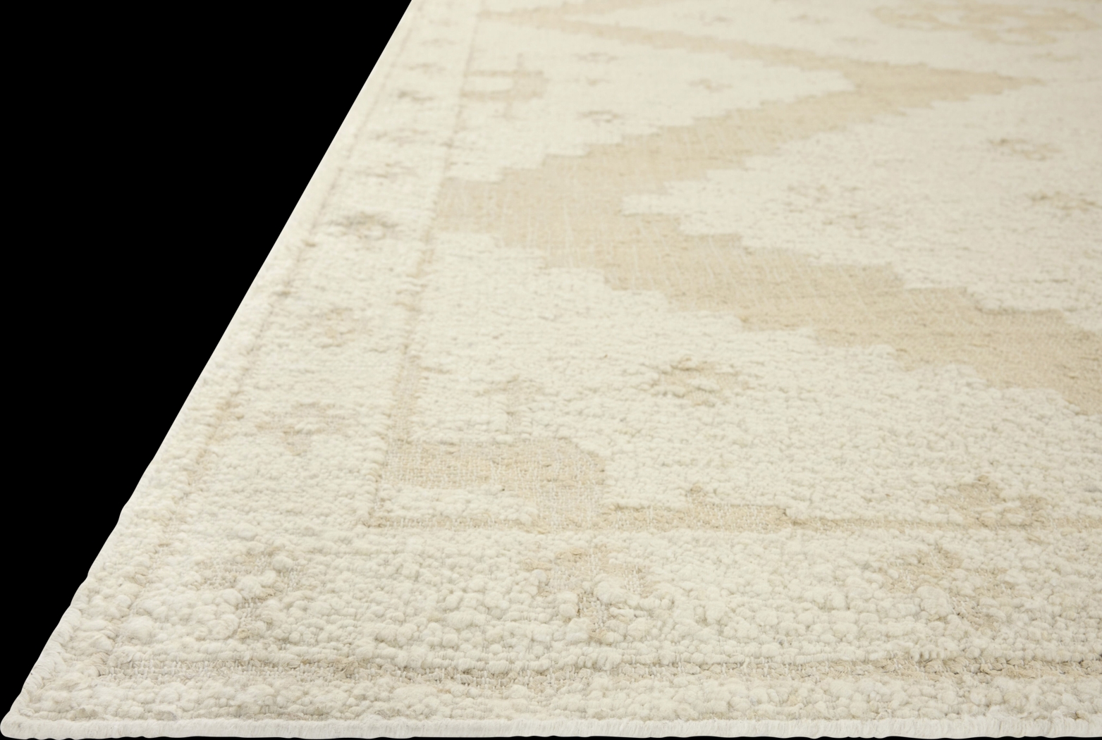 Fiena Ivory 7'9 x 9'9 Rug - Thumbnail - Image 3