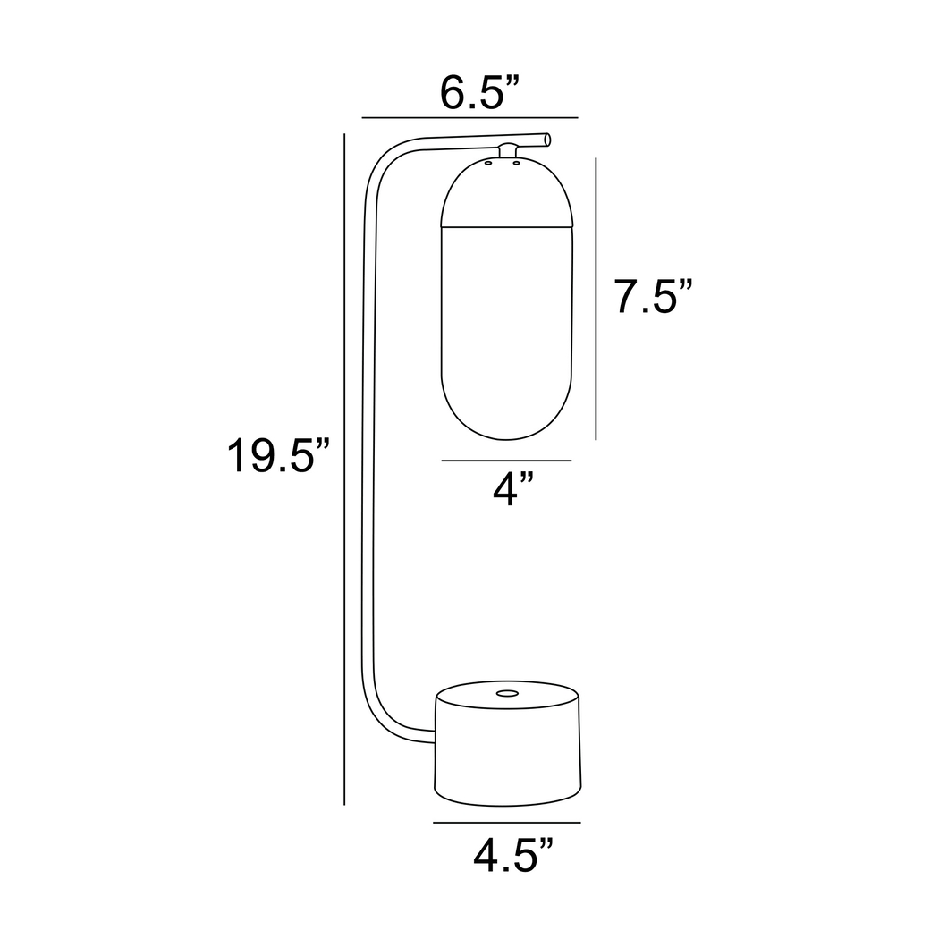 Fife Bay White Lamp - Thumbnail - Image 4