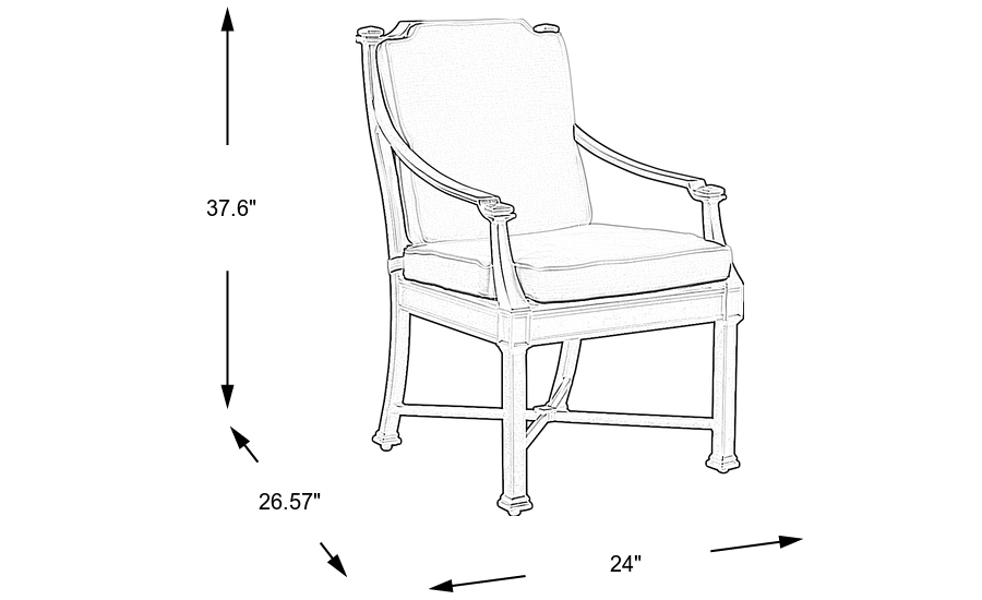 Dimension Image. Please refer to the Dimension Tab on this page for dimension details.