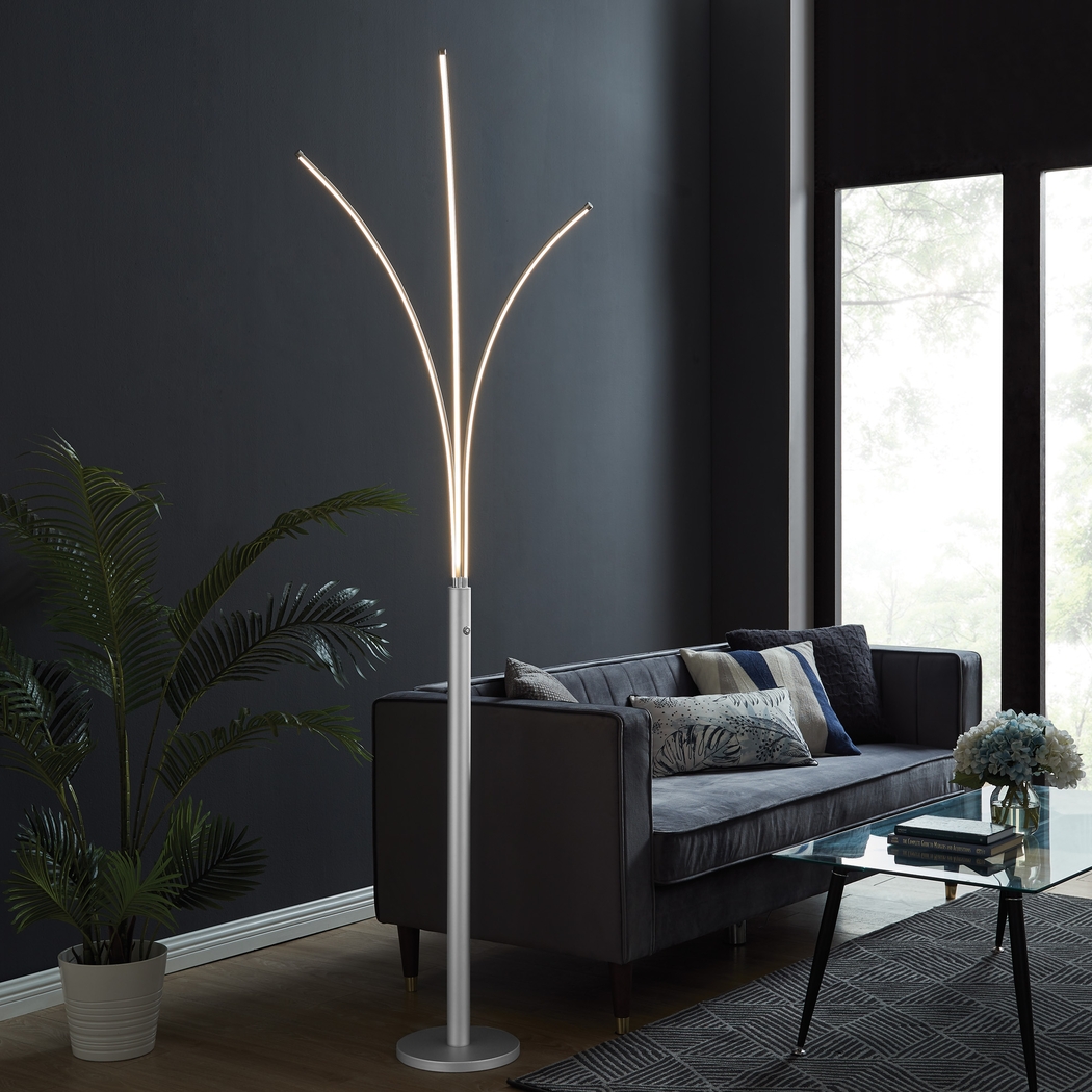 Figpoint Silver Floor Lamp - Thumbnail - Image 4