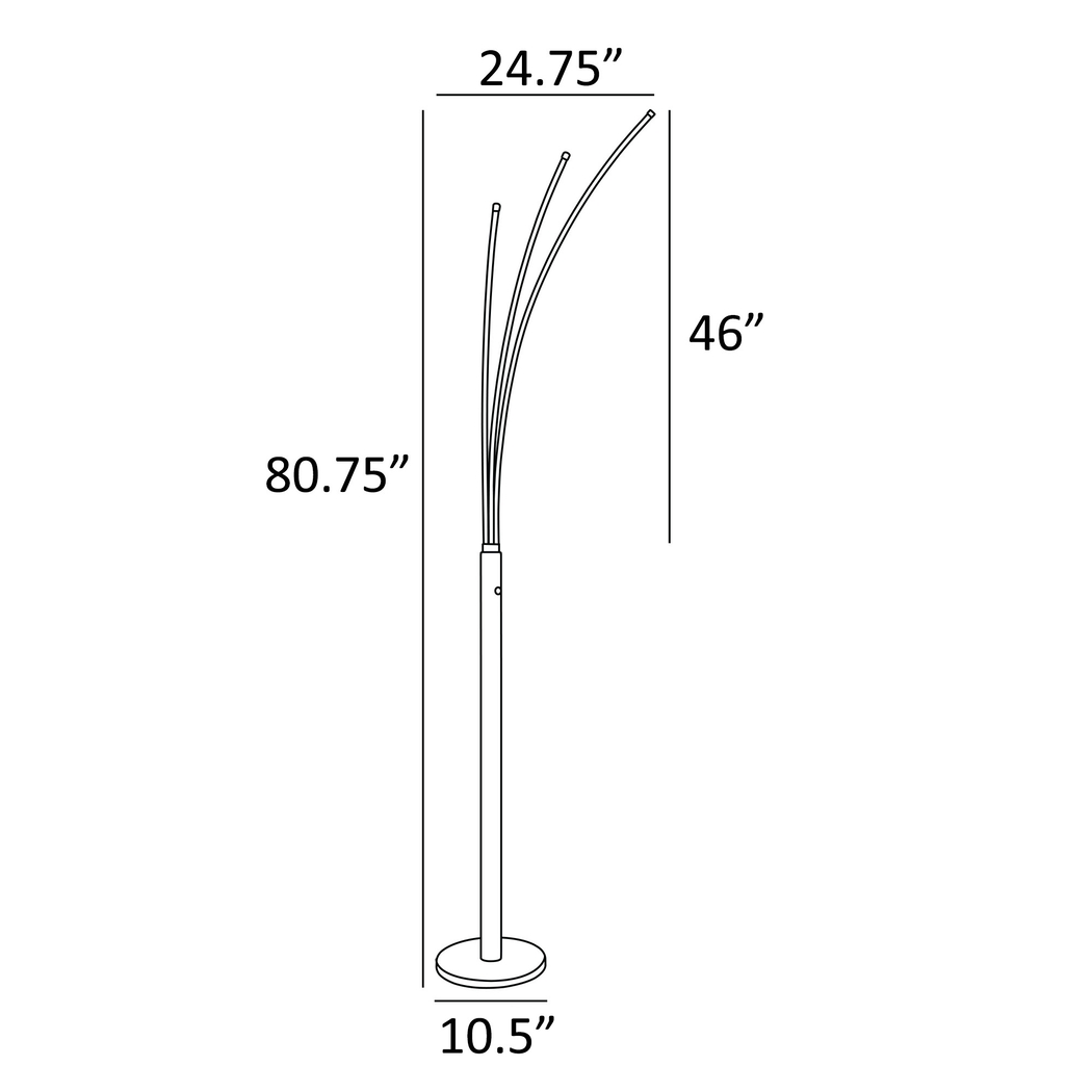 Figpoint Silver Floor Lamp - Thumbnail - Image 5