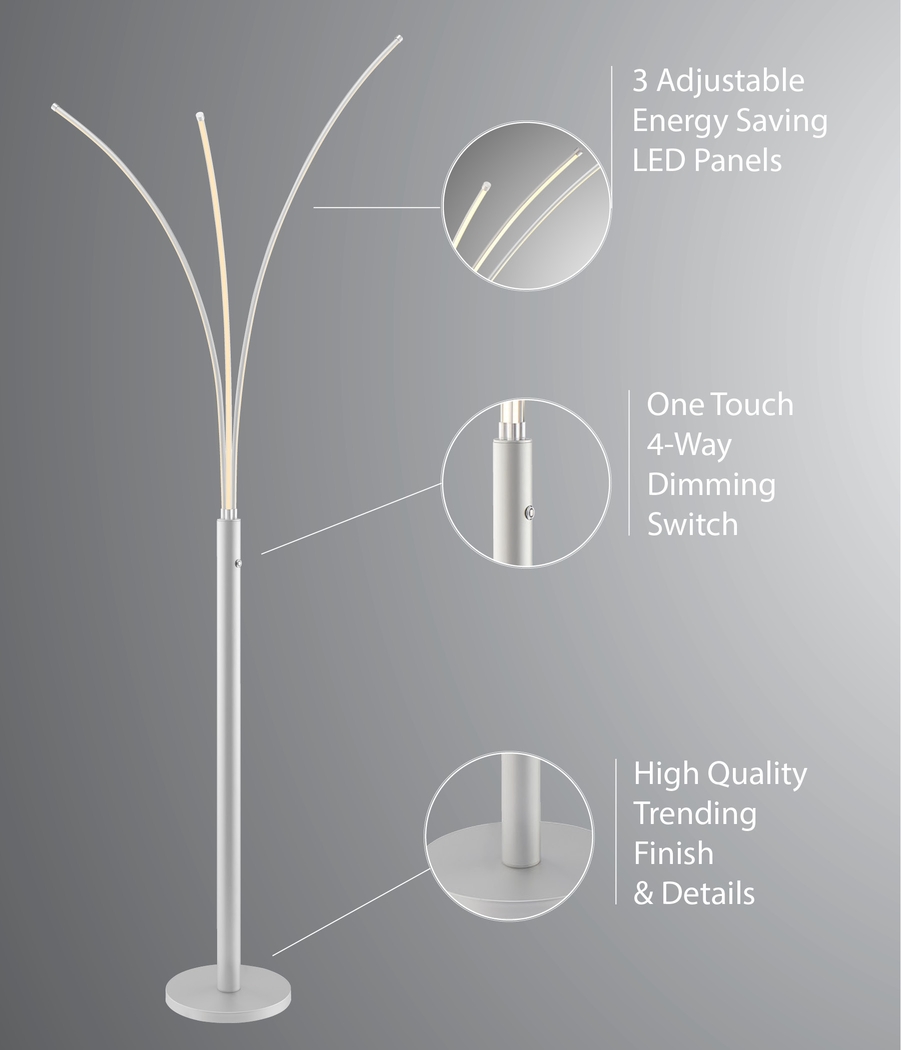 Figpoint Silver Floor Lamp - Thumbnail - Image 6