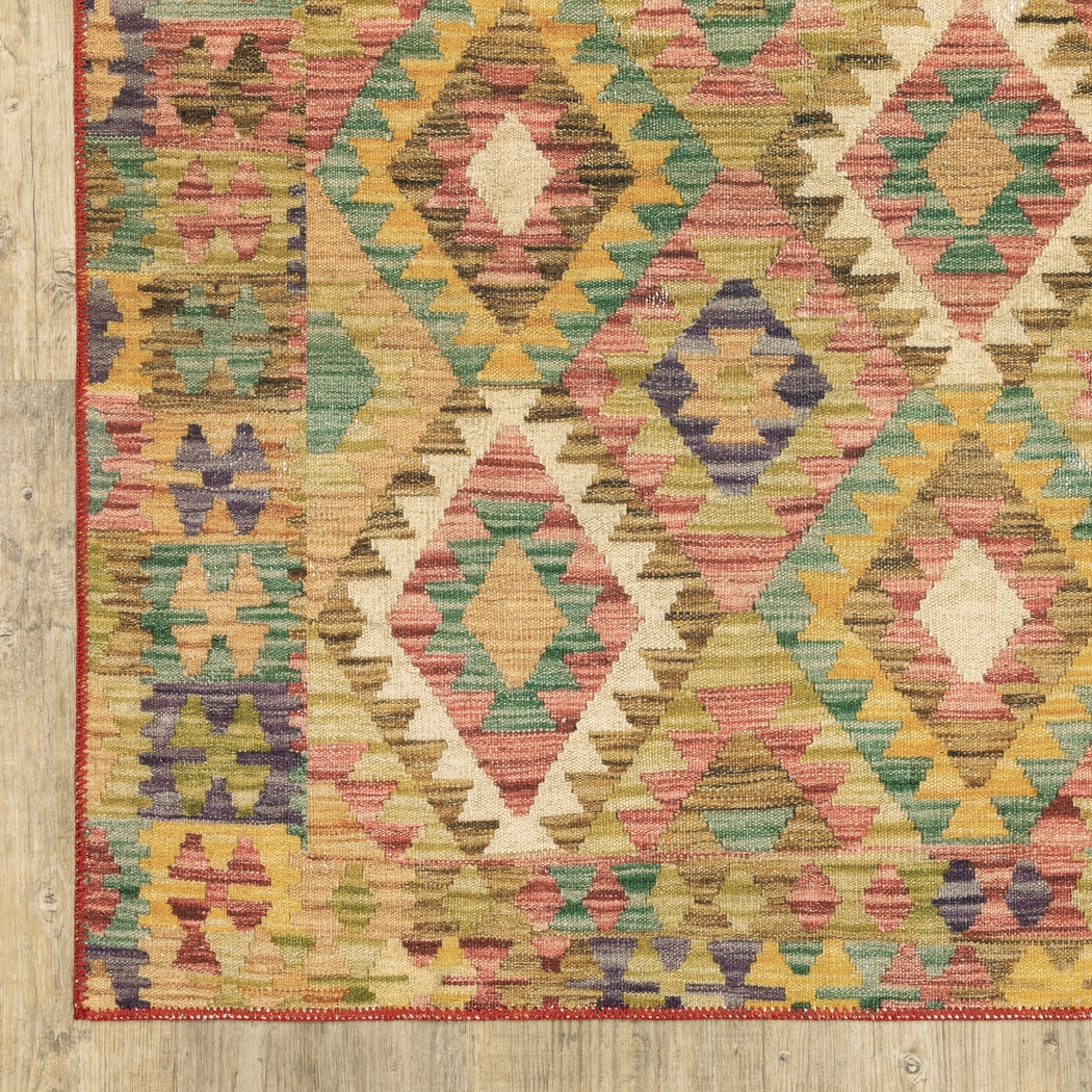 Figuers Multi 7'5 x 10' Rug - Thumbnail - Image 4