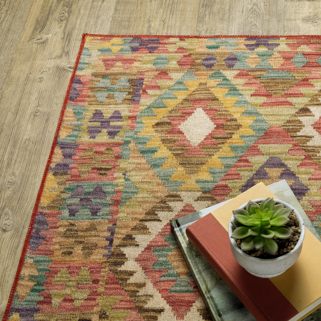 Figuers Multi 7'5 x 10' Rug - Thumbnail - Image 6