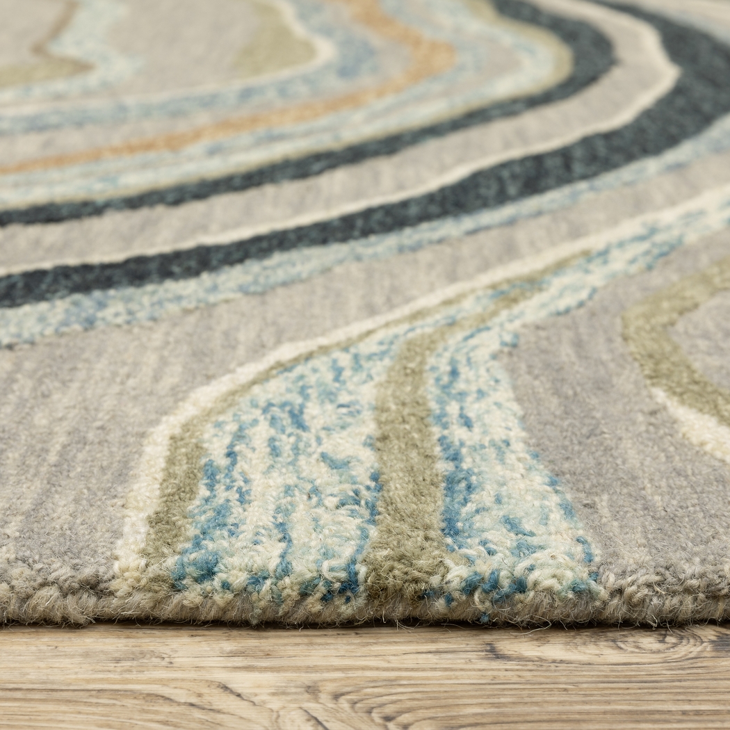 Figwick Grey 2'6 x 8' Rug - Thumbnail - Image 6