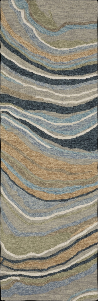 Figwick Grey 2'6 x 8' Rug - Thumbnail - Image 1