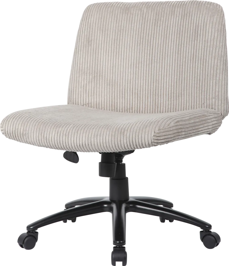 Fileera Beige Desk Chair - Thumbnail - Image 5