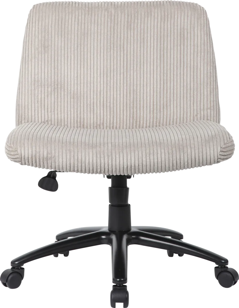 Fileera Beige Desk Chair - Thumbnail - Image 6