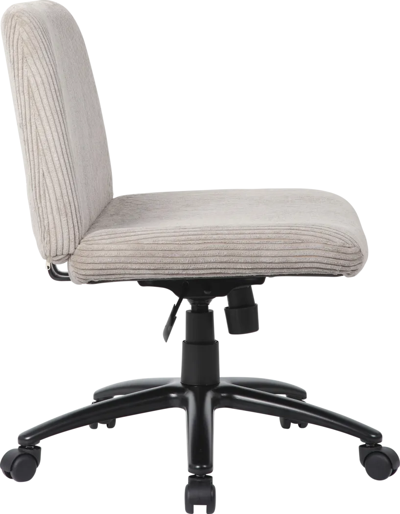 Fileera Beige Desk Chair - Thumbnail - Image 7