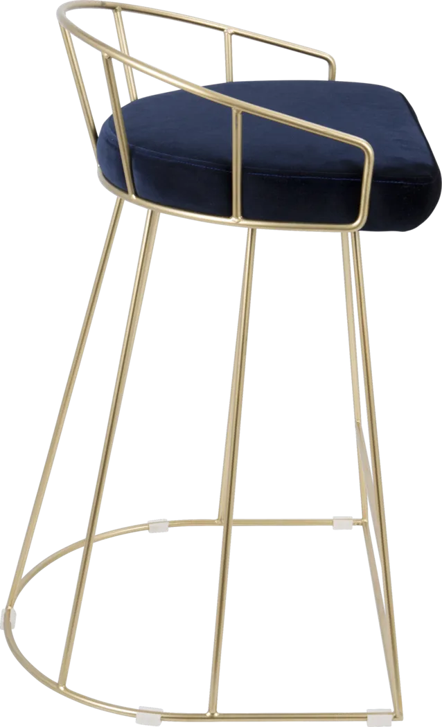 Filia Blue Counter Height Stool (Set of 2) - Thumbnail - Image 3