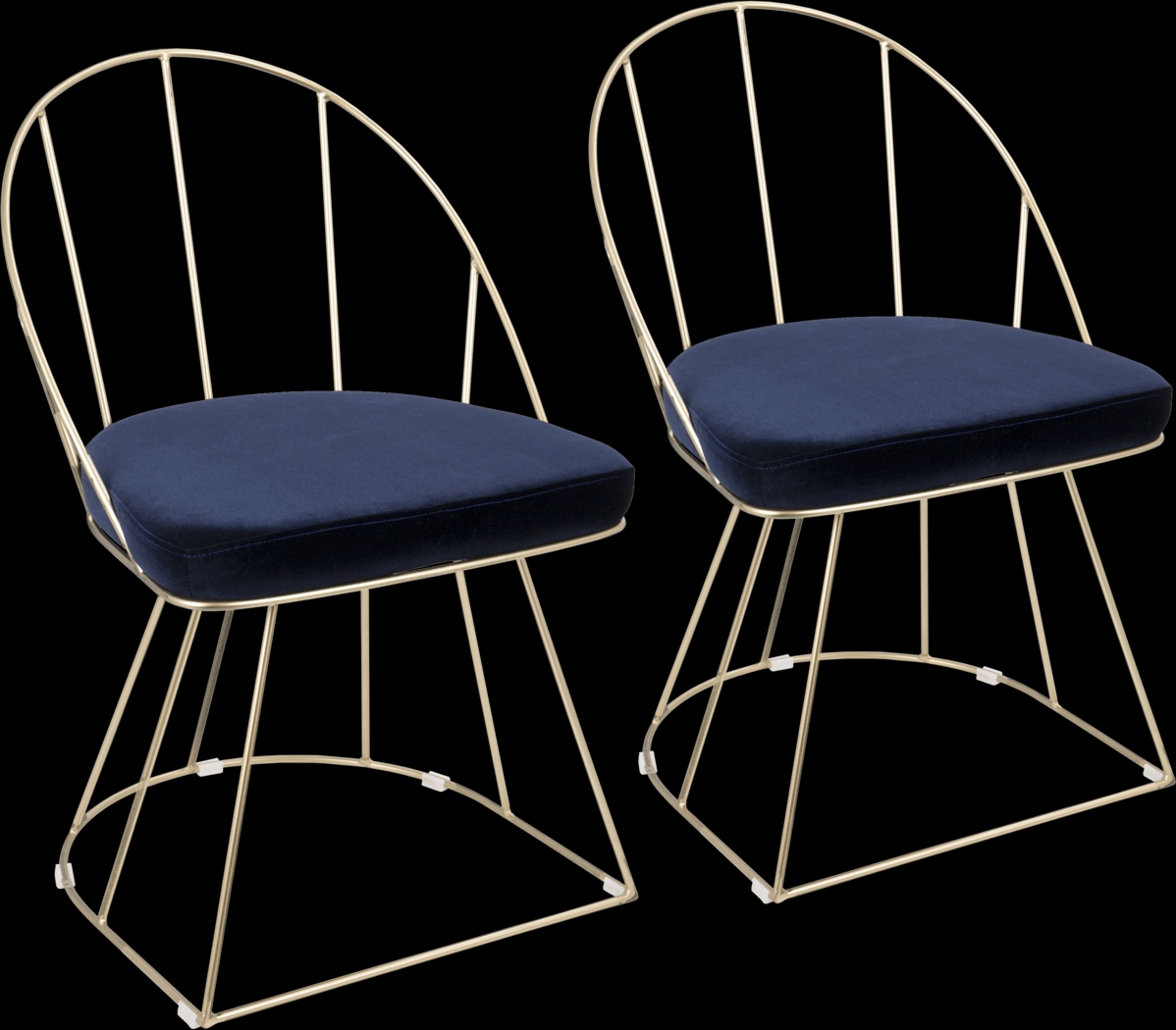 Filia Blue Dining Chair (Set of 2) - Thumbnail - Image 1