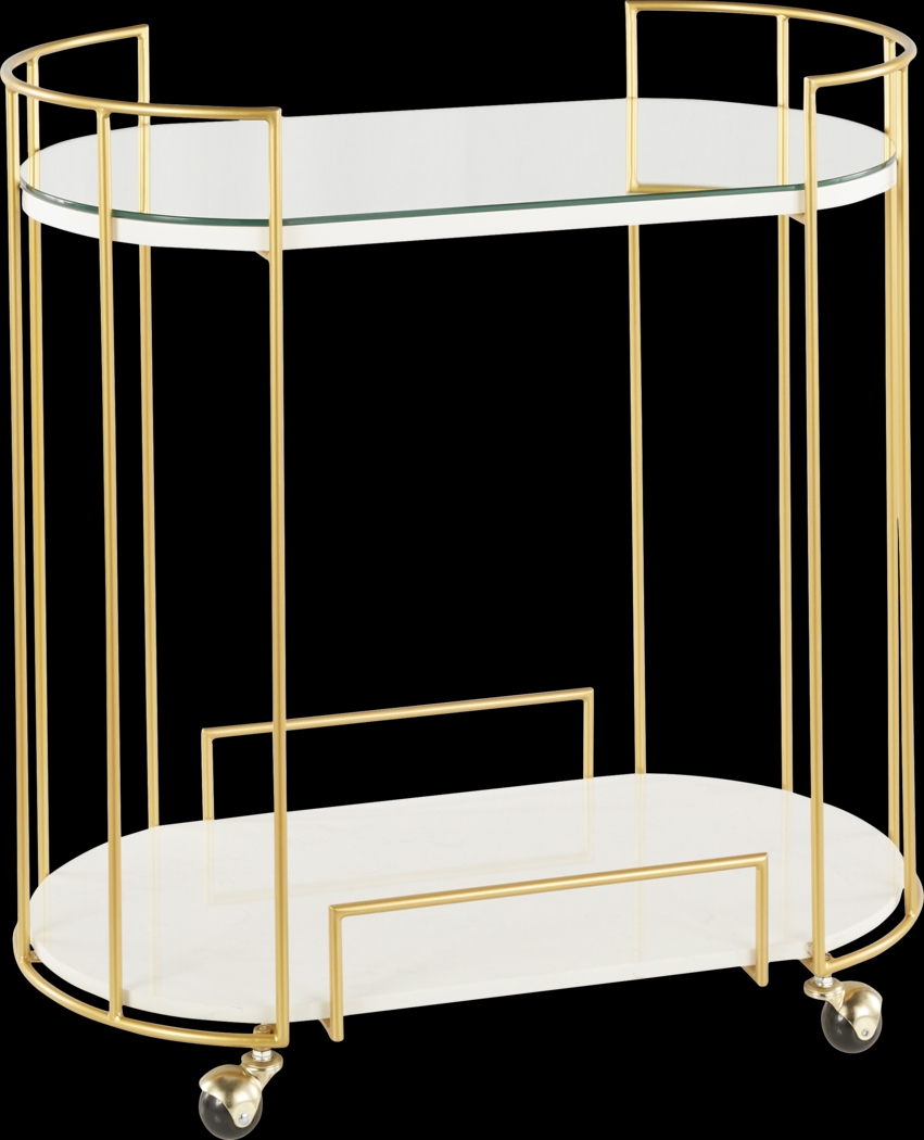 Filia Gold Bar Cart - Thumbnail - Image 1