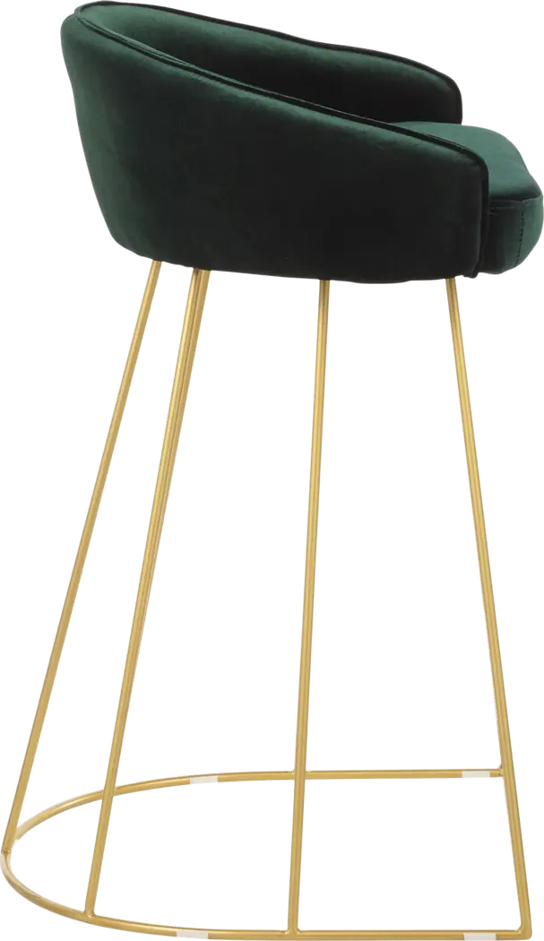 Filia Green Counter Height Stool, Set of 2 - Thumbnail - Image 5