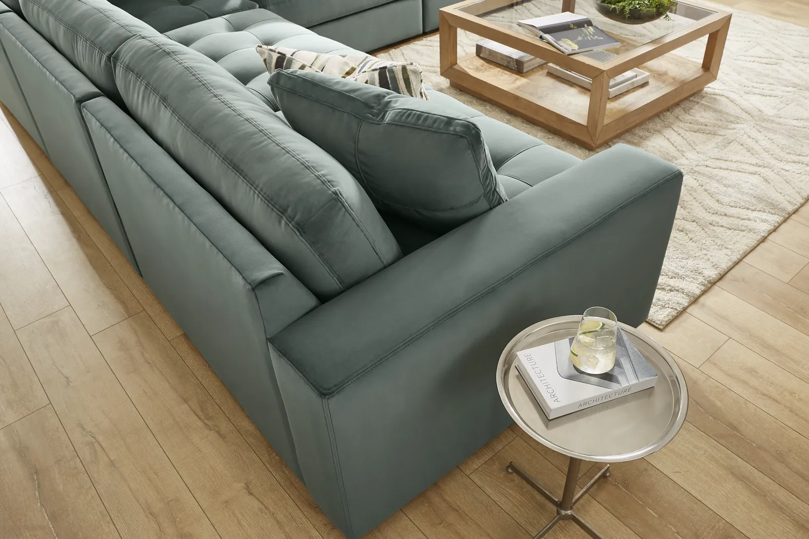 Filmore Evergreen 4 Pc Sectional - Thumbnail - Image 4
