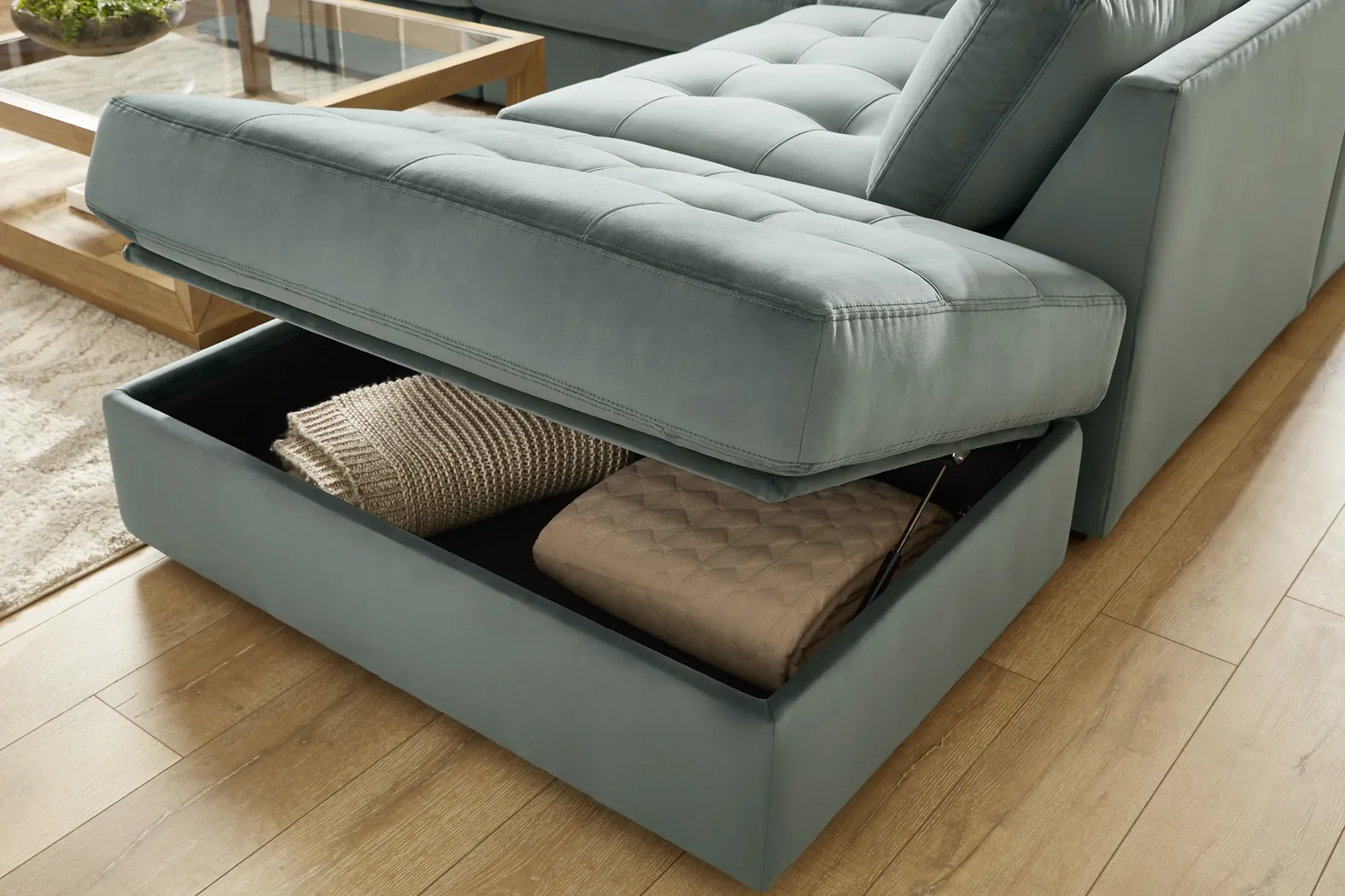 Filmore Evergreen 5 Pc Sectional - Thumbnail - Image 3