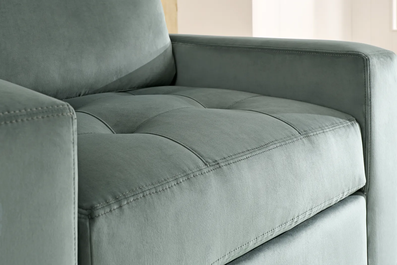 Filmore Evergreen Swivel Chair - Thumbnail - Image 3