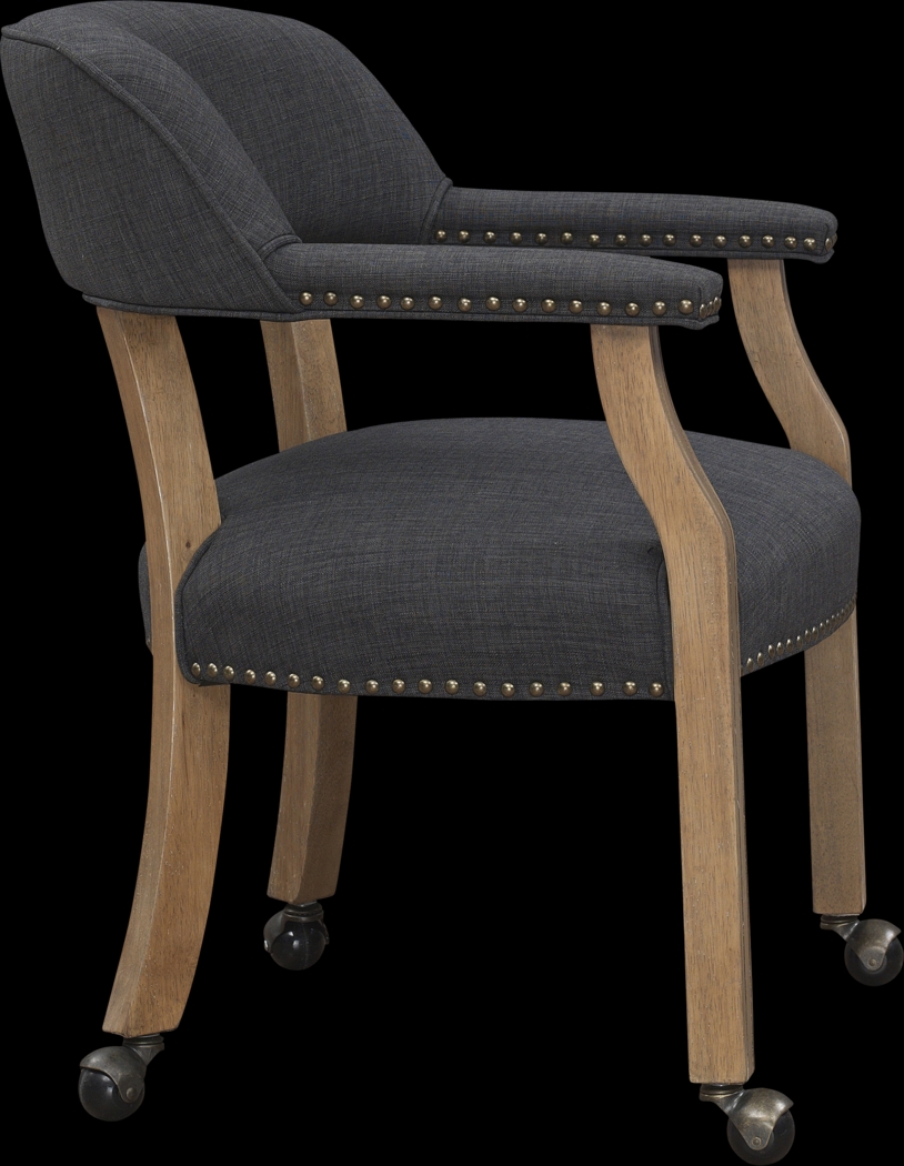 Filmore Gray Desk Chair - Thumbnail - Image 3