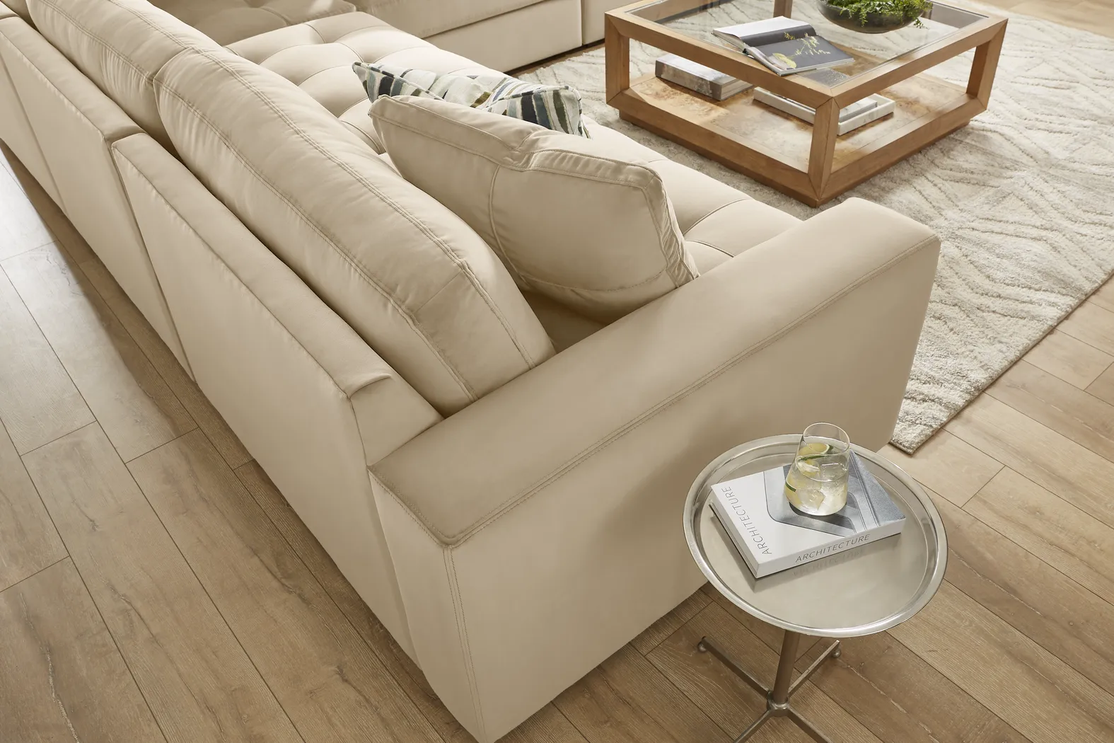 Filmore Sand 4 Pc Sectional - Thumbnail - Image 4