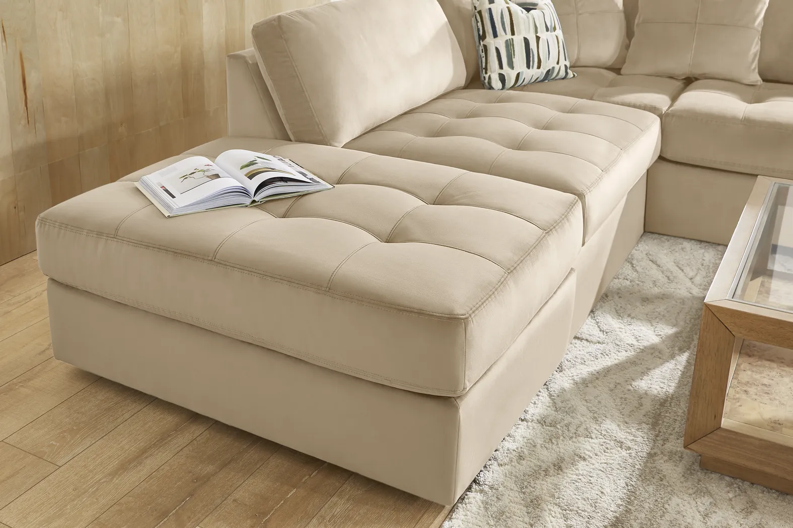 Filmore Sand 5 Pc Sectional - Thumbnail - Image 4