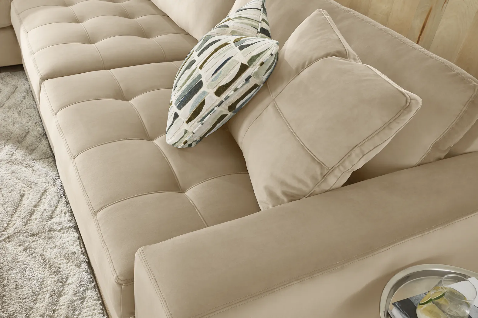 Filmore Sand 5 Pc Sectional - Image 6