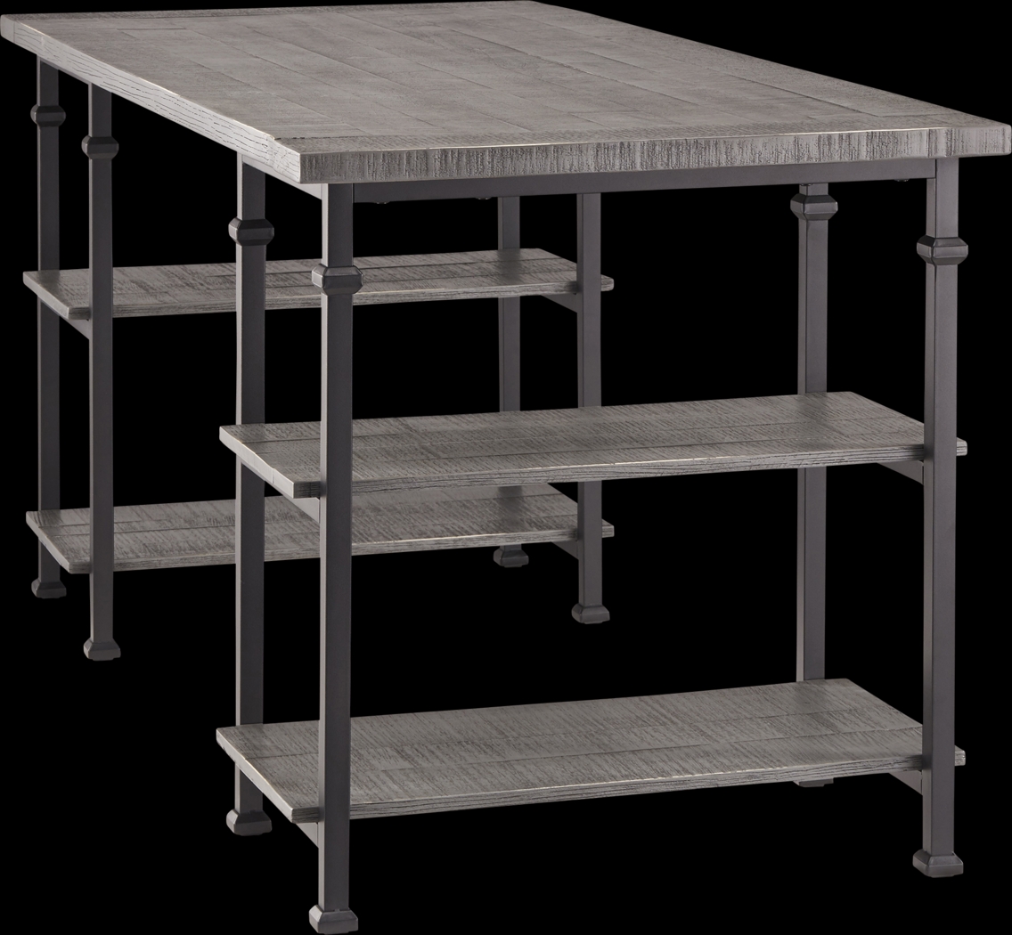 Findlay Avenue Gray Desk - Thumbnail - Image 4