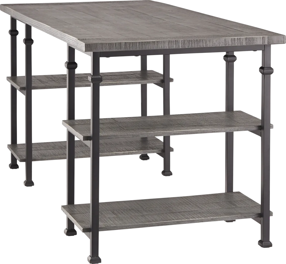 Findlay Avenue Gray Desk - Thumbnail - Image 4