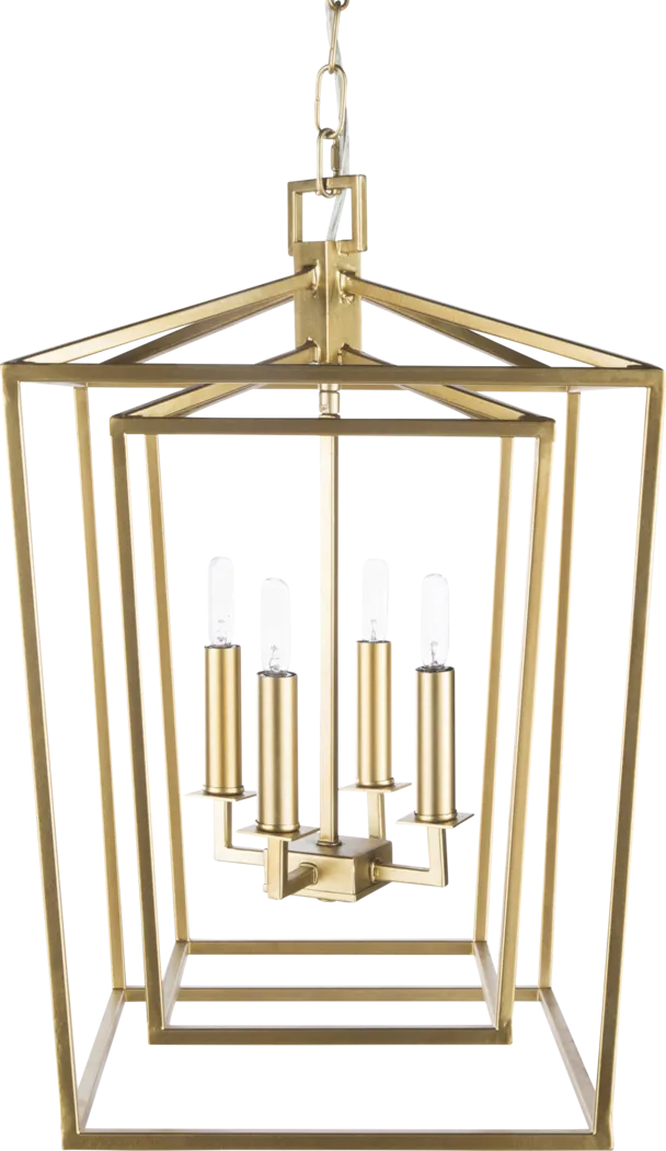 Findlay Summit Gold Chandelier - Thumbnail - Image 1