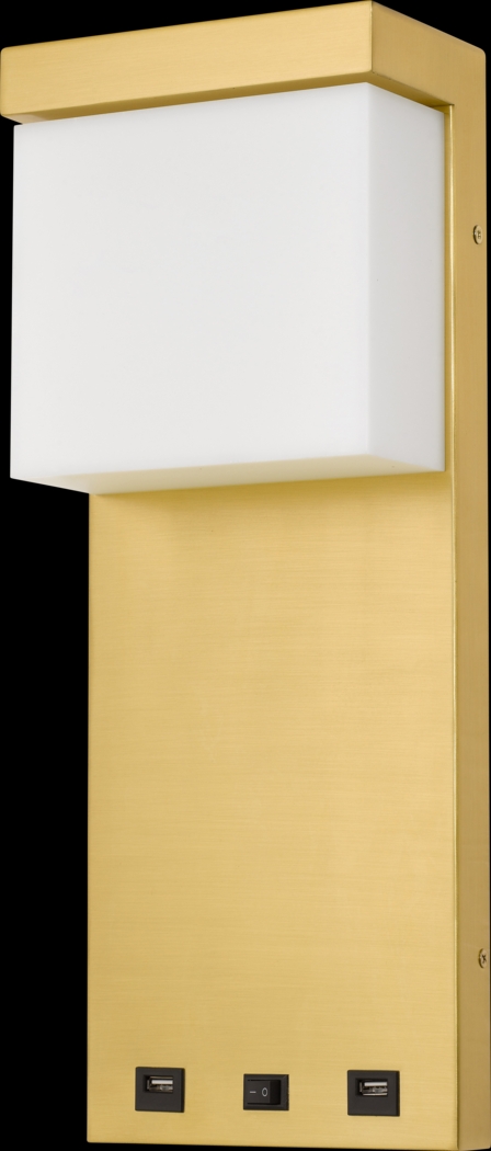 Fingado Circle Gold Sconce - Thumbnail - Image 1