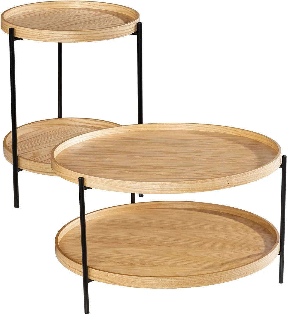 Fingado Natural Cocktail Table - Image 7