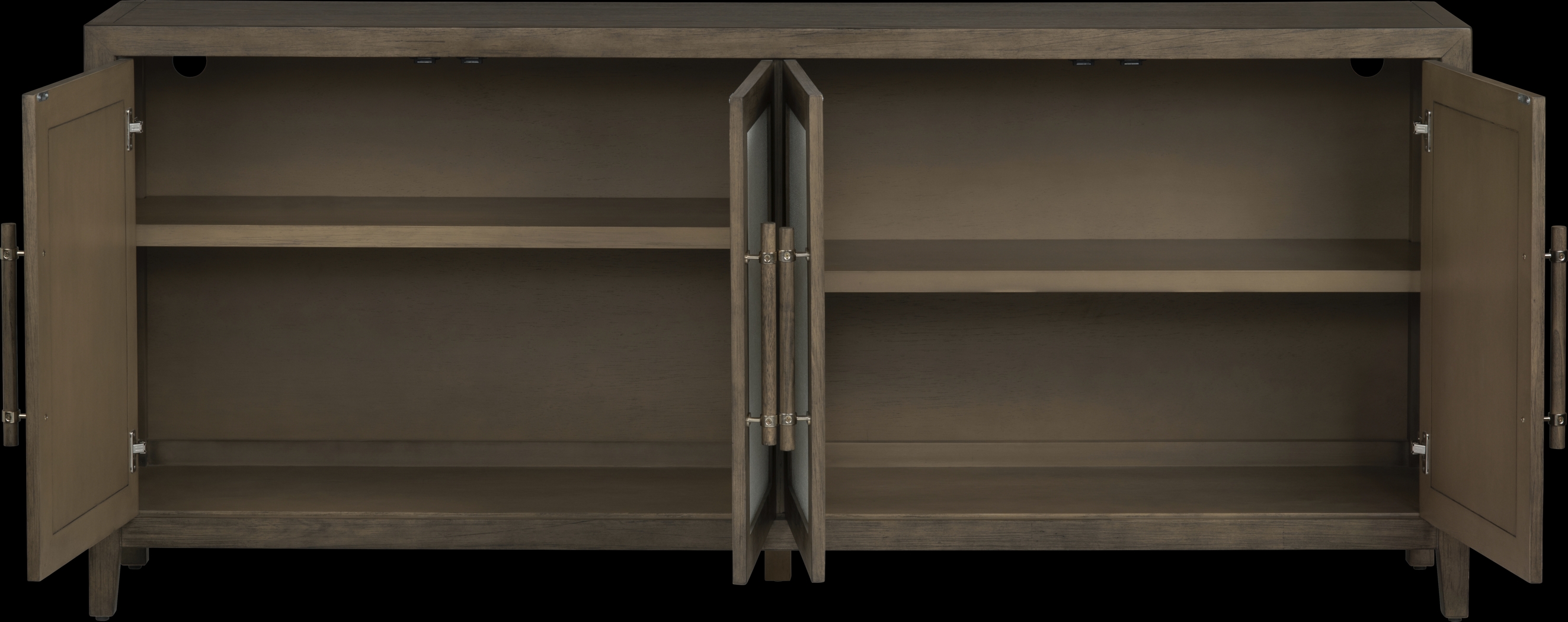 Finn Brown Four Door Credenza - Thumbnail - Image 2