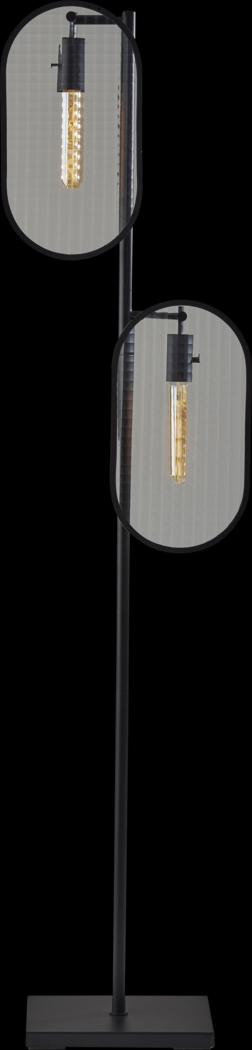 Finnegan Drive Black Floor Lamp - Thumbnail - Image 1