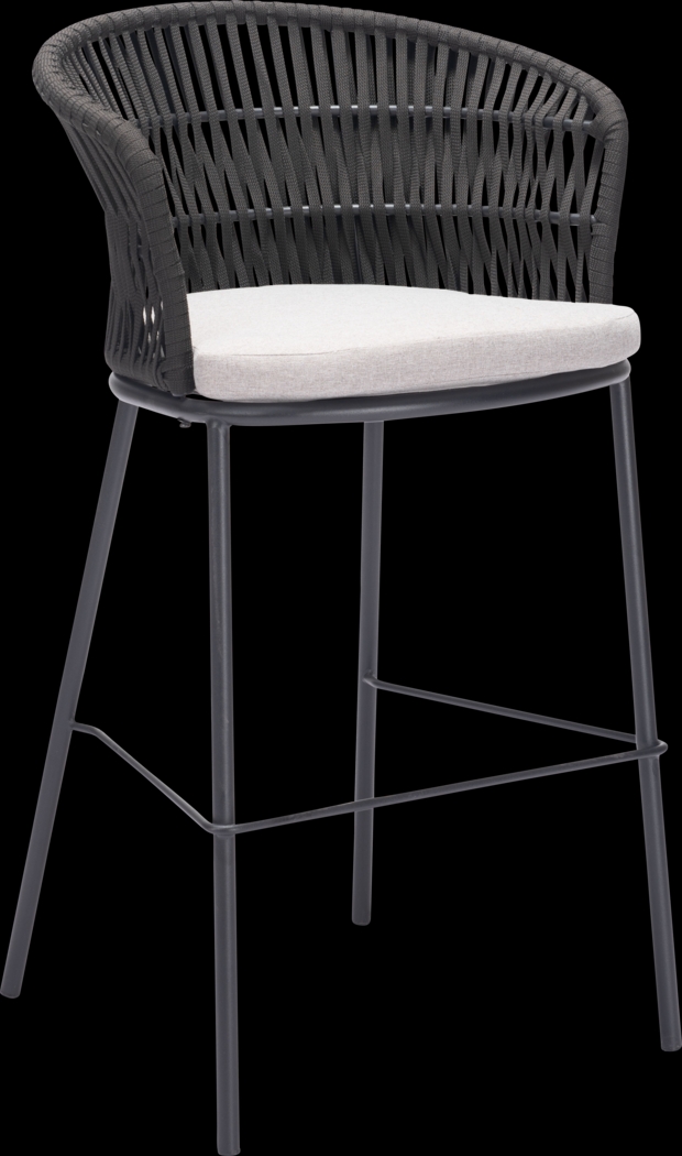 Finneyoaks Black Barstool, Set of 2 - Thumbnail - Image 1