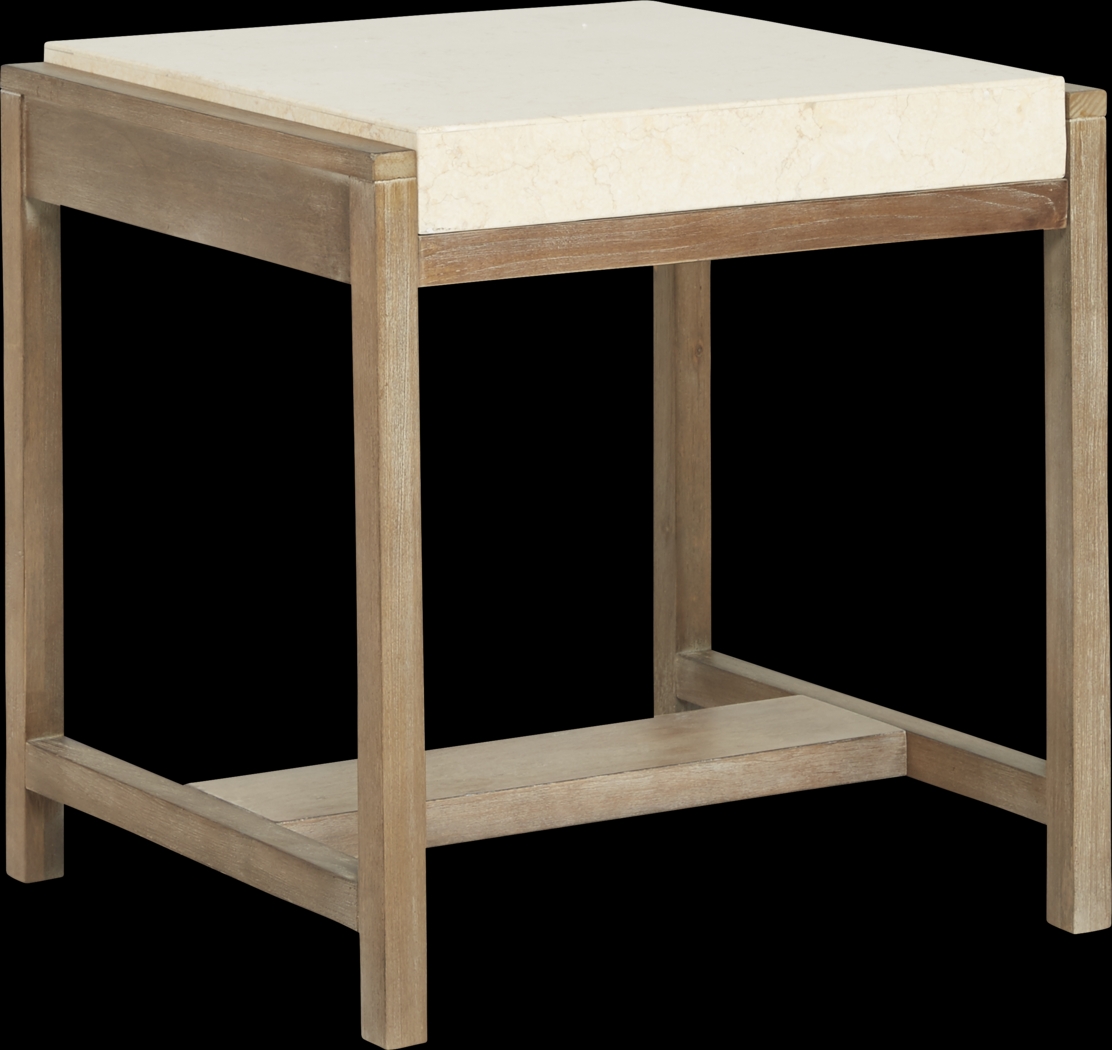 Finton Natural End Table - Thumbnail - Image 1